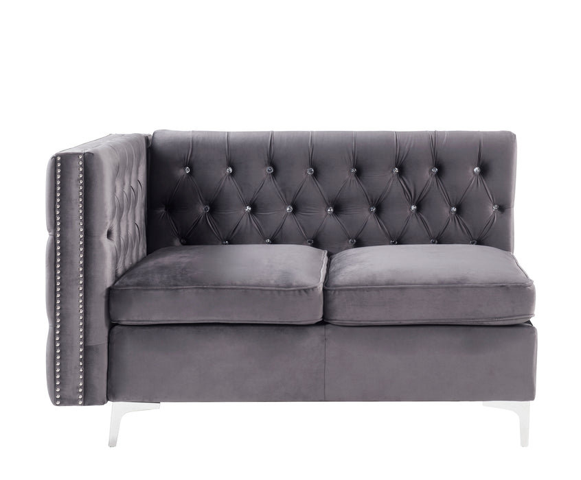 Jaszira - Modular - Armless Loveseat w/2 Pillows