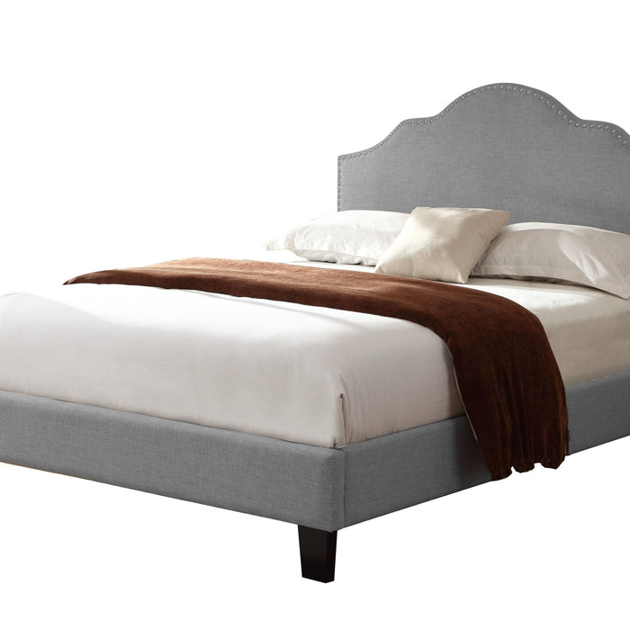 Madison - Upholstered Bed Kit - Light Gray