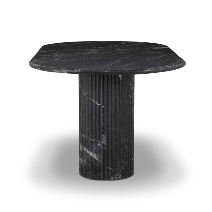 Oranda Dining Table- Black Marble