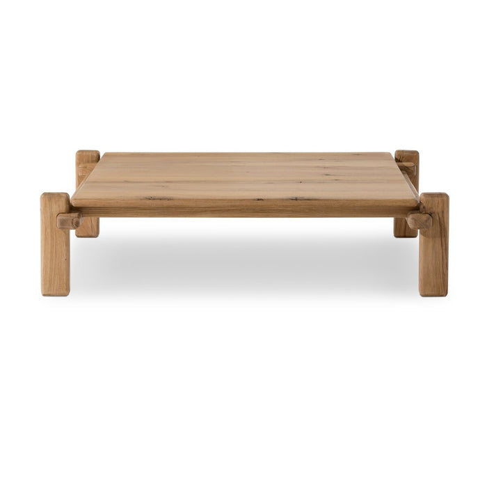 Marcia Square Coffee Table-French Oak