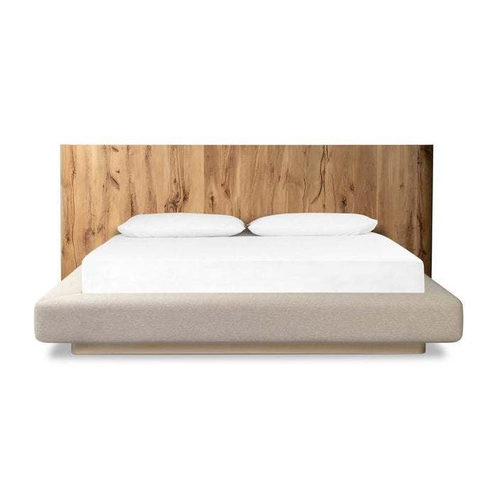 Lara Bed Queen- Natural Reclaimed French Oak