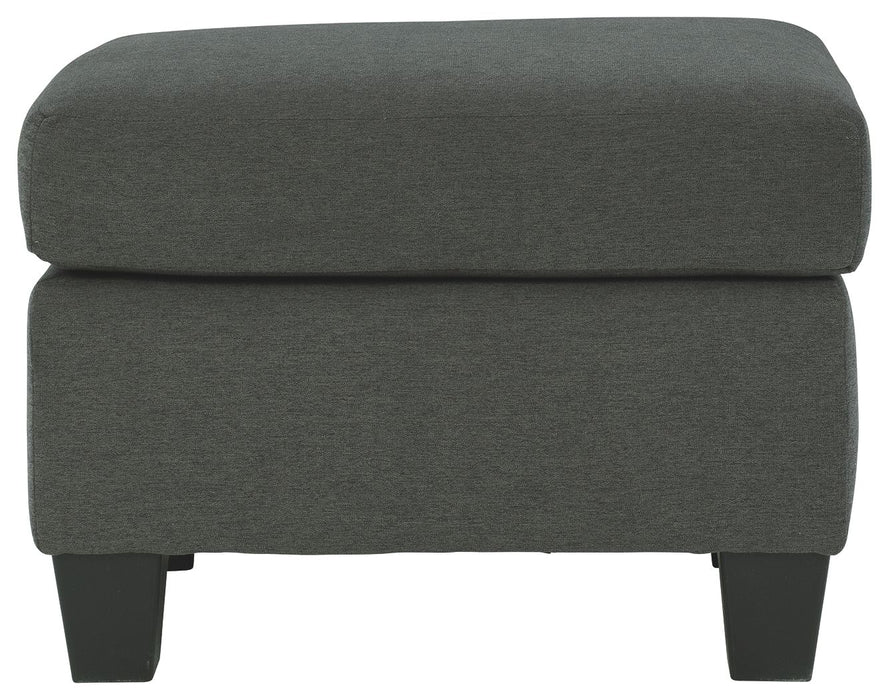 Bayonne - Charcoal - Ottoman