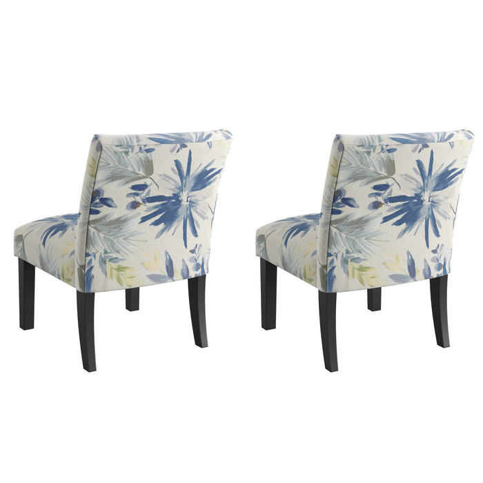 Vera - Accent Chair - Ocean Floral