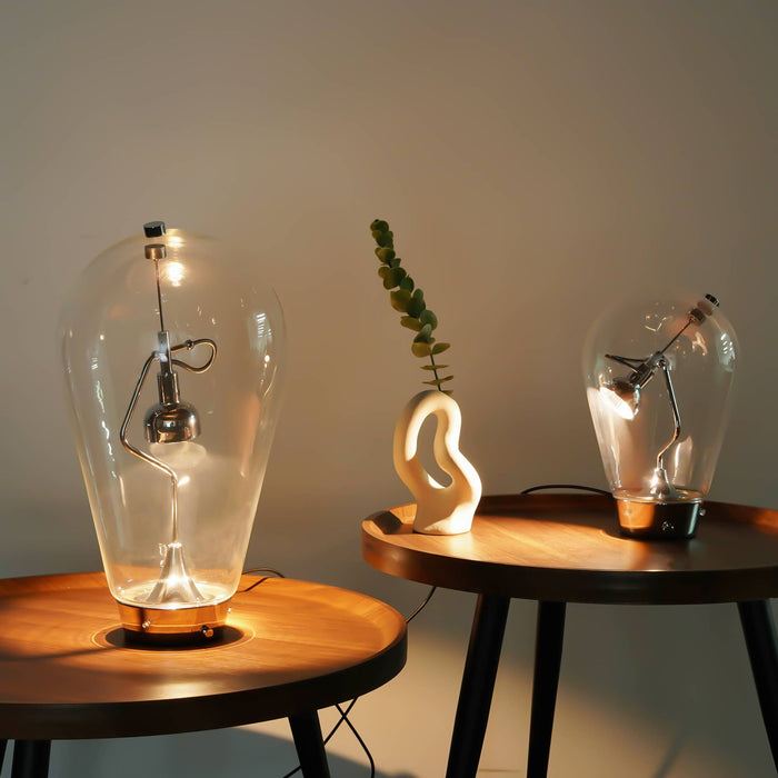 LED Meta Table Lamp: Small