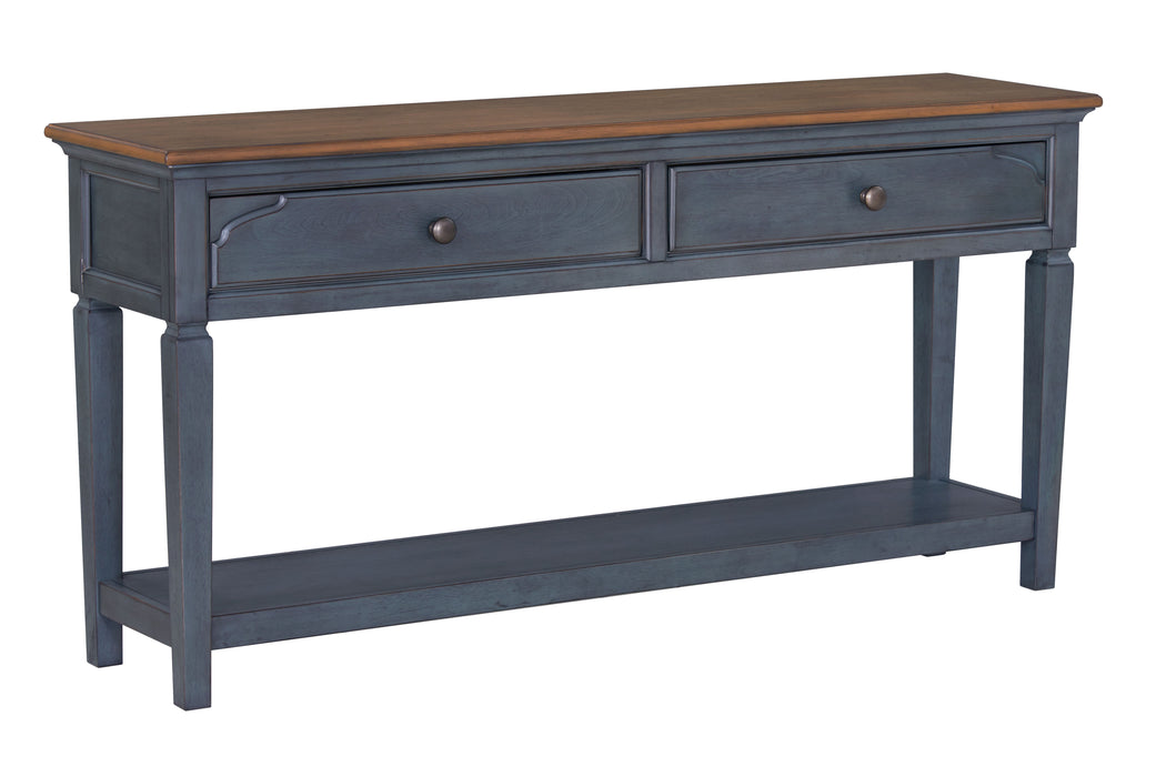 Americana - Sofa Table - Corduroy Blue