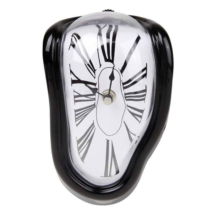 Dali Melting Desk Clock: Silver