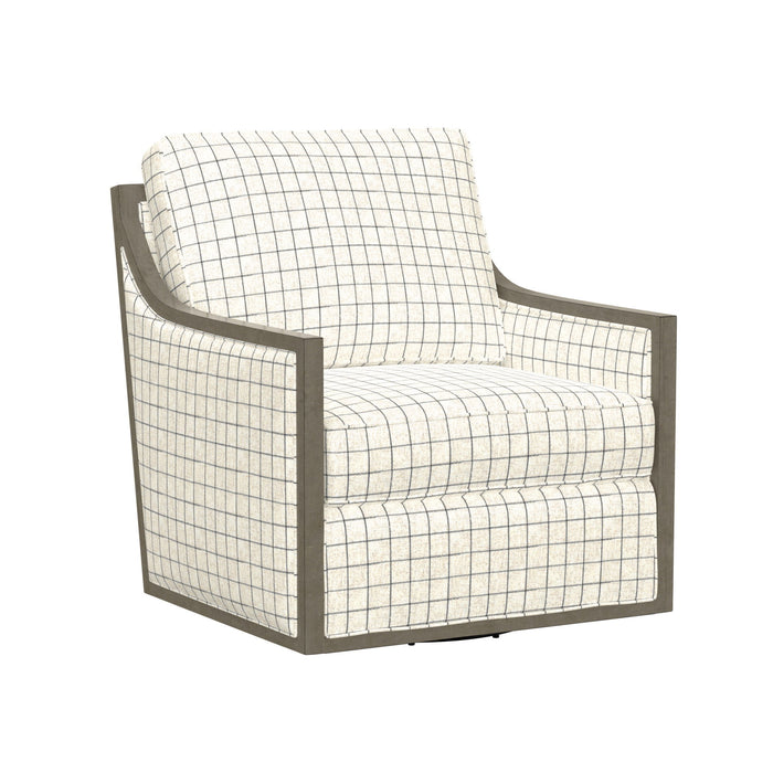 Cecily - Swivel Chair - Beige