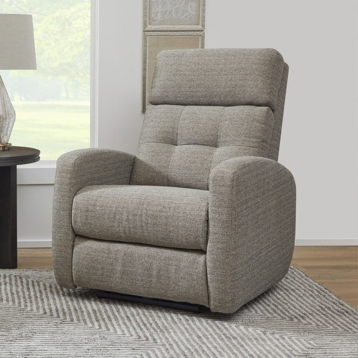 Charlotte - Power Recliner With Power Headrest & Lumbar - Gray