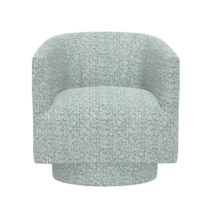 Brylee - Swivel Accent Chair - Baikal Blues