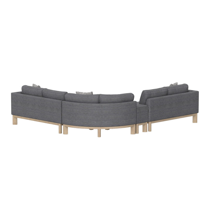 Maeve - Console Sectional - Thundercloud