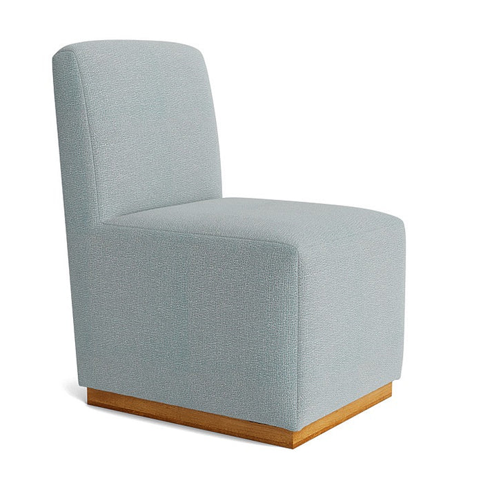 Banks Upholstered Dining Chair with Casters