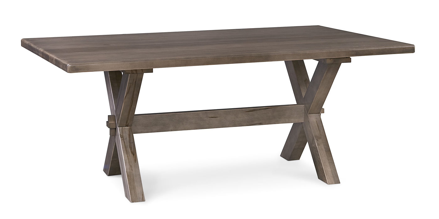 Crossbuck Rectangle Dining Table 72"x42"