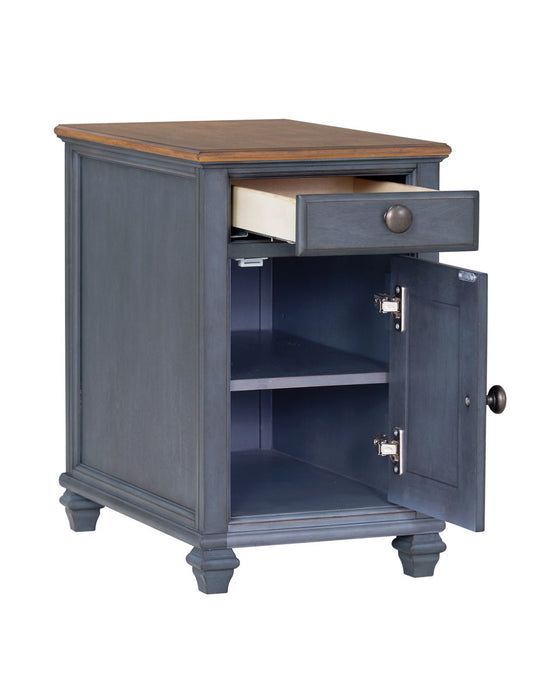 Americana - Chairside Table - Corduroy Blue