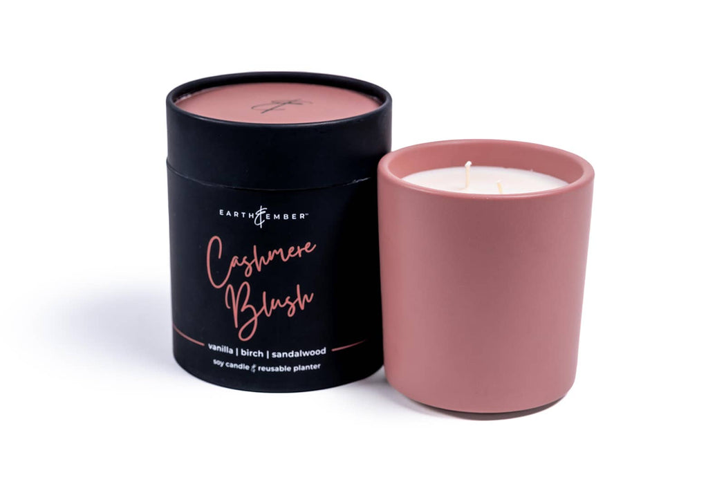 Earth & Ember 13 oz: Cashmere Blush