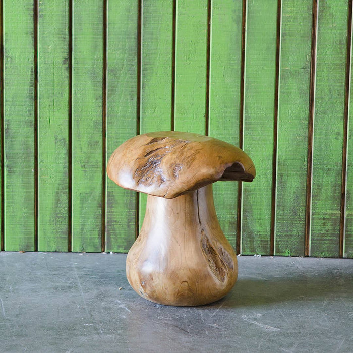 Teak Root Mushroom Stools: Medium 18"H