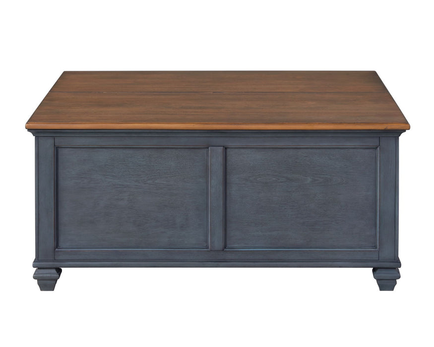 Americana - Lift-Top Coffee Table - Corduroy Blue