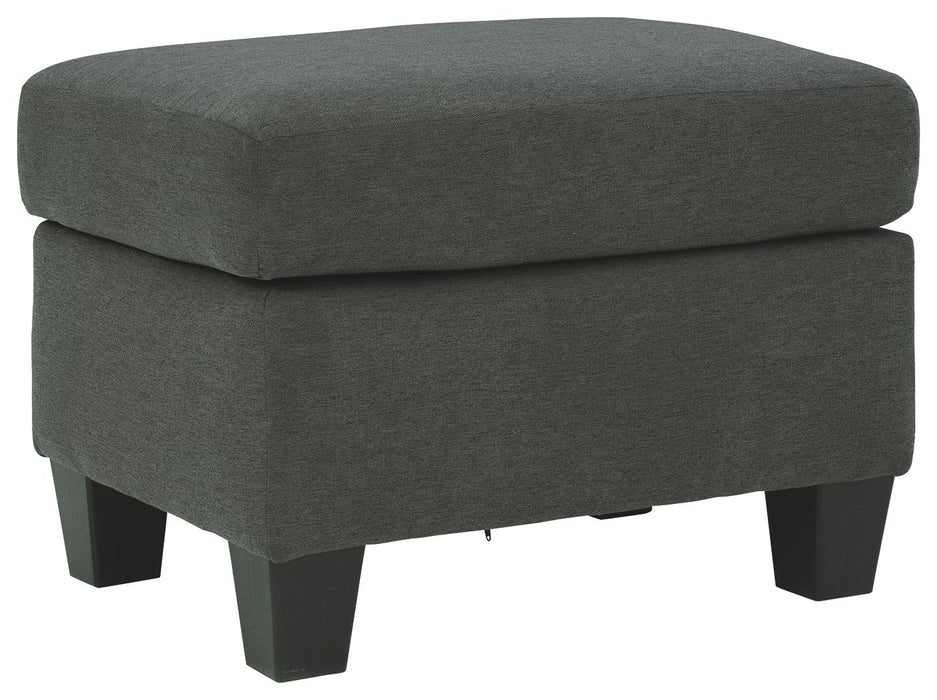 Bayonne - Charcoal - Ottoman