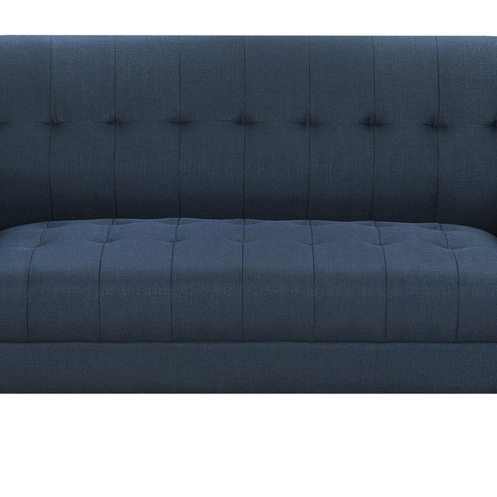 Binetti - Loveseat - Navy Peacock