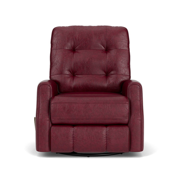 Devon - Swivel Gliding Recliner - Leather