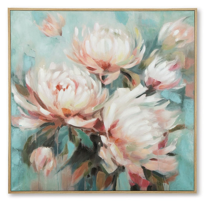 Parryville - Aqua / Pink - Wall Art