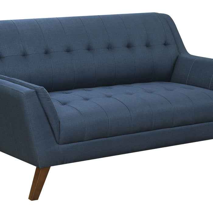 Binetti - Loveseat - Navy Peacock