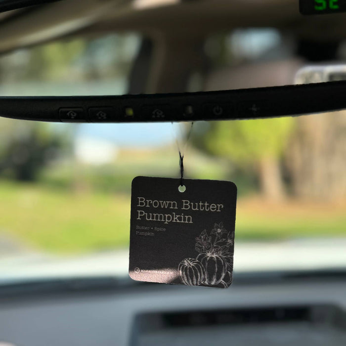 *NEW* Car Freshener: Brown Butter Pumpkin