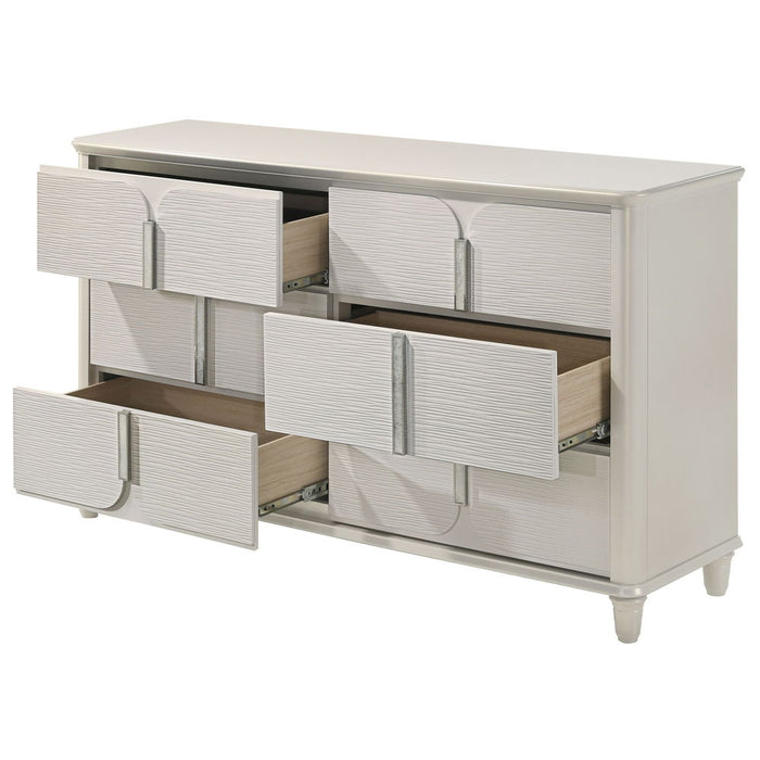 Laveda - Dresser - Pearl White Finish