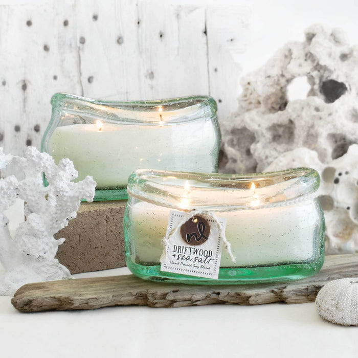 Windward Candle: Driftwood & Sea Salt