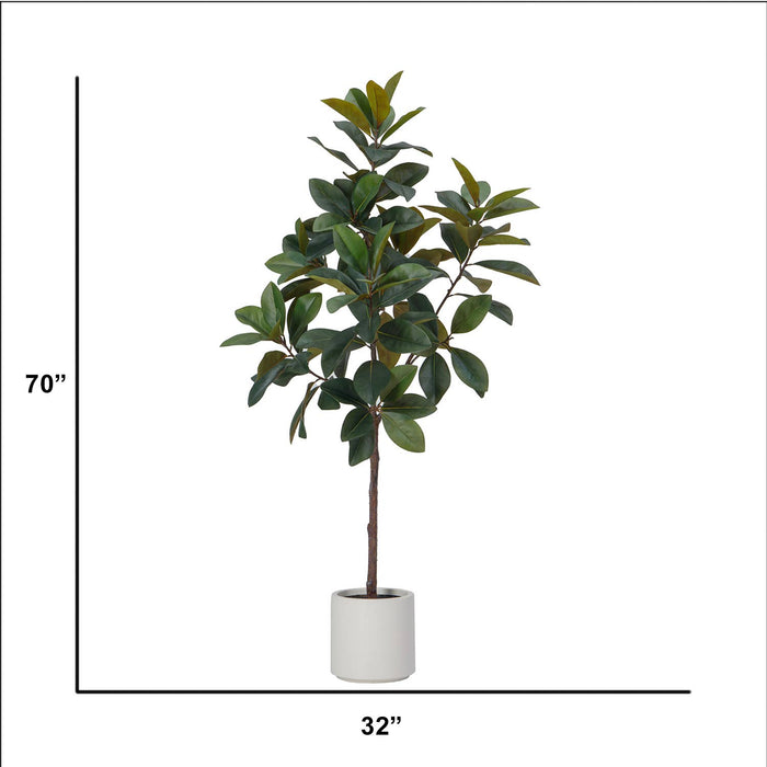 74" Artificial Magnolia tree, luxury Lifelike Magnolia Tree