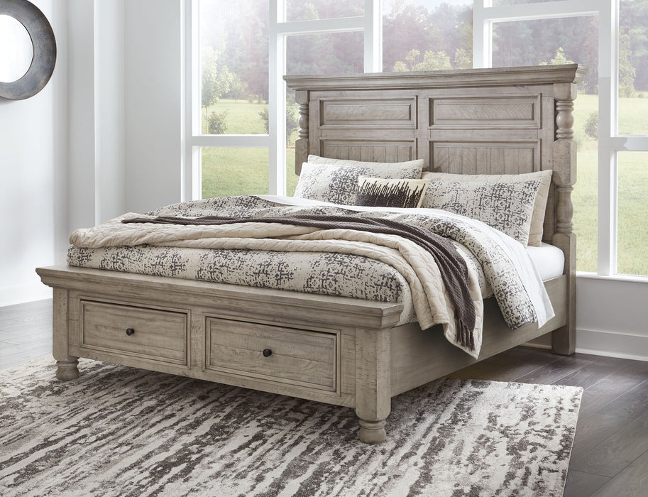 Harrastone - Panel Storage Bed