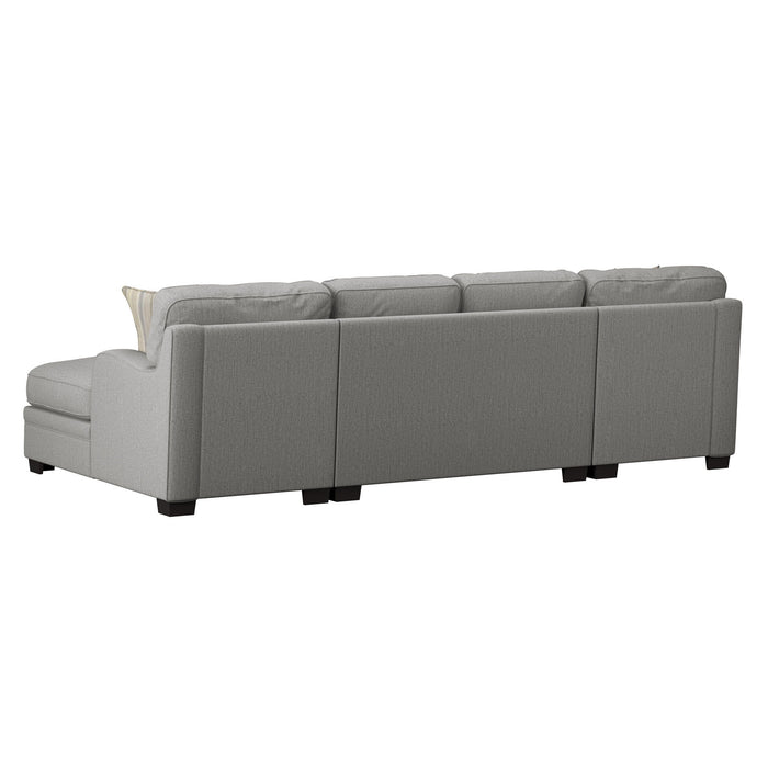 Analiese - U-Shaped Sectional - Dove Gray