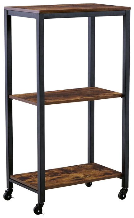 Bevinfield - Brown / Black - Bar Cart