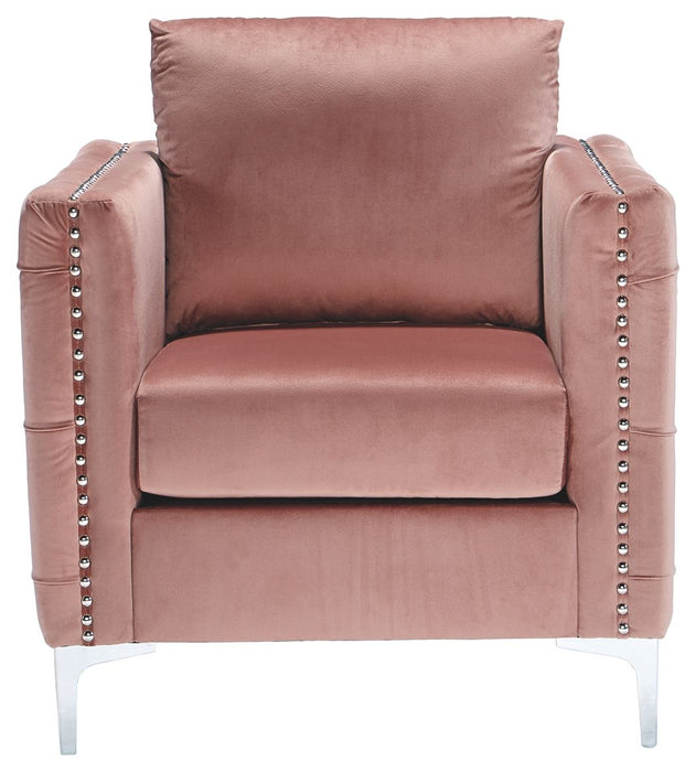 Lizmont - Blush Pink - Accent Chair