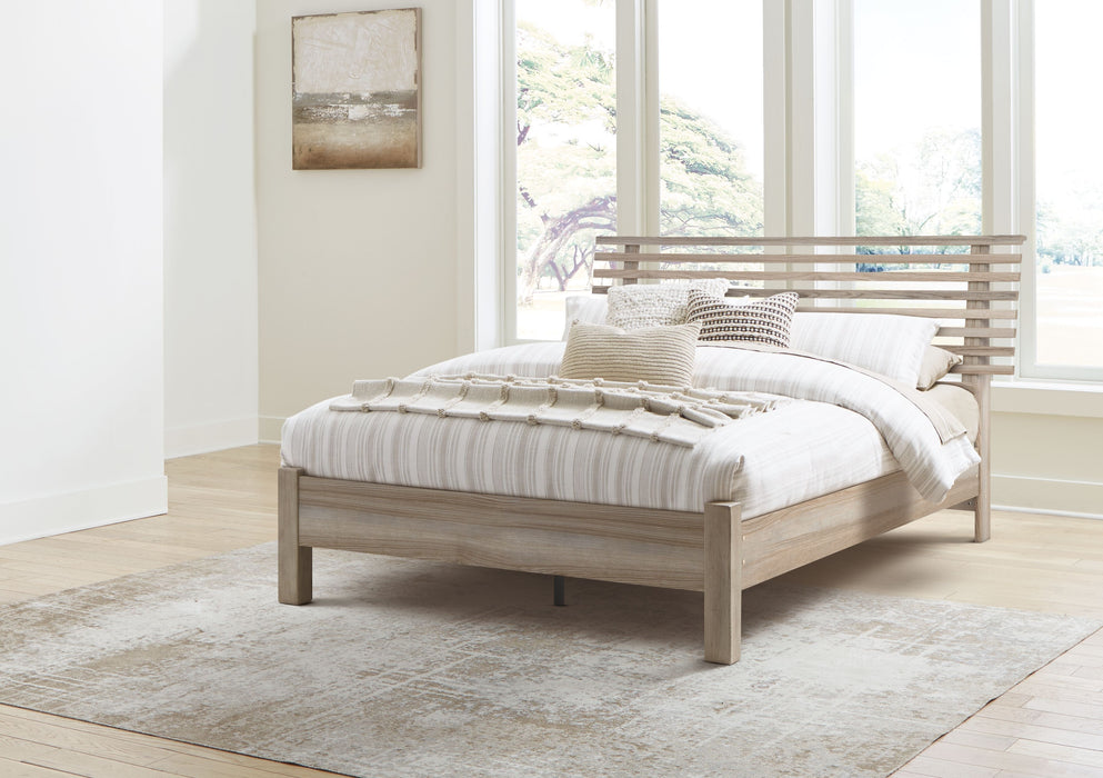 Hasbrick - Slat Panel Bed