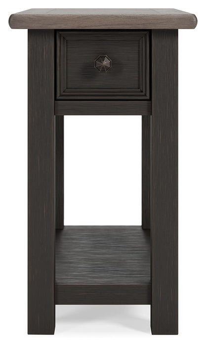 Tyler - Black / Gray - Chair Side End Table