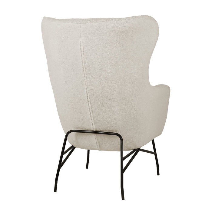 Franky - Accent Chair - Cream Boucle