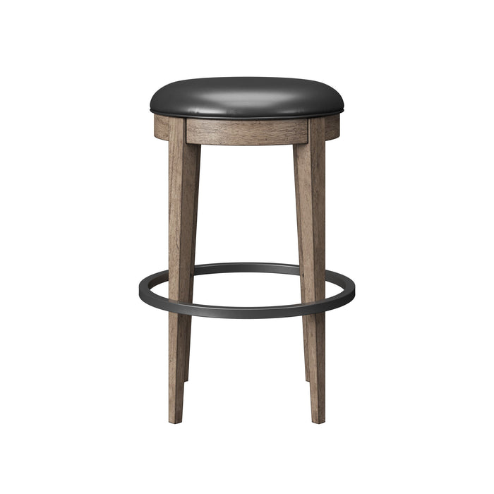 Benton - Backless Bar Stool - Brown / Dark