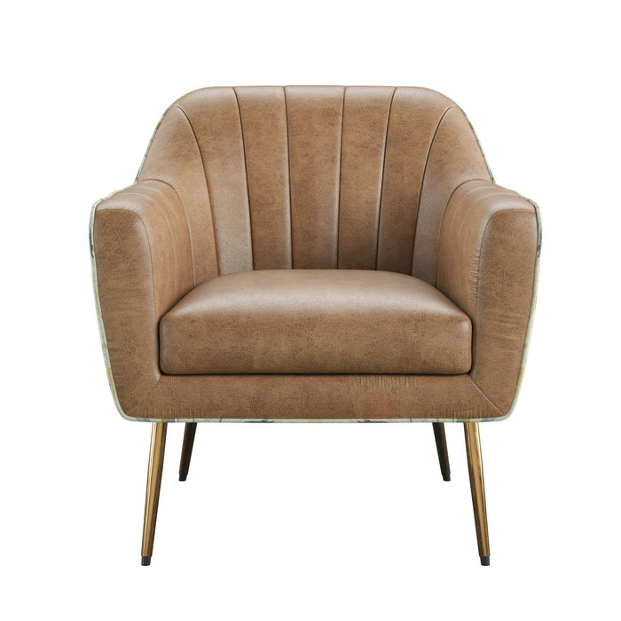 Ophelia - Accent Chair - Light Brown