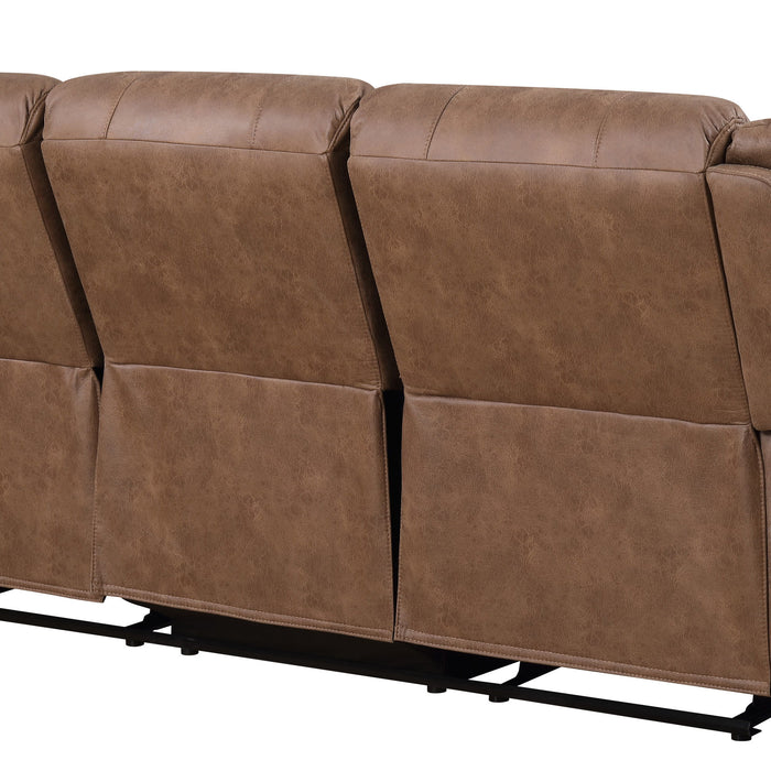 Spencer - Motion Sofa - Brown