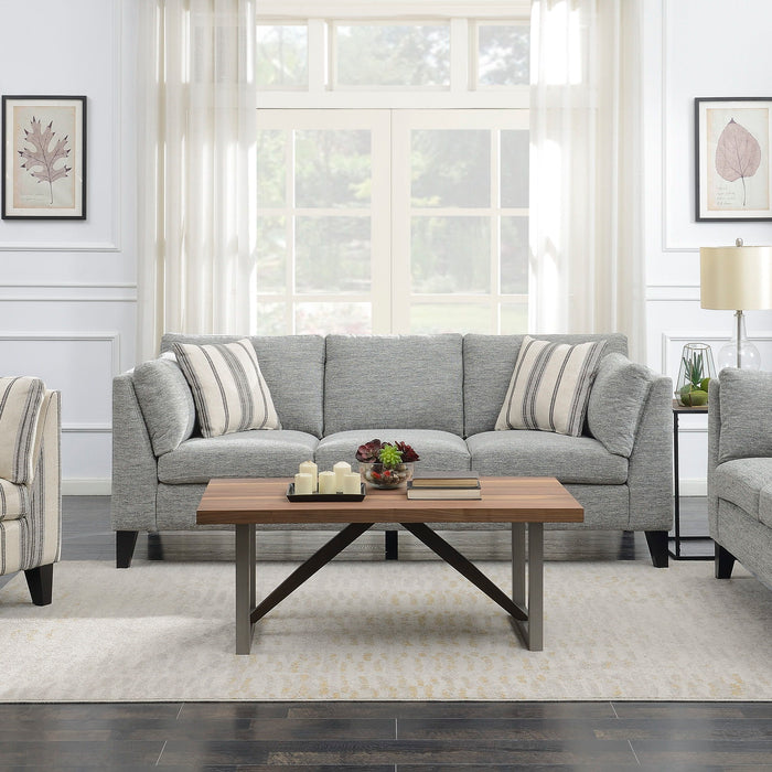 Elsbury - Loveseat - Gray